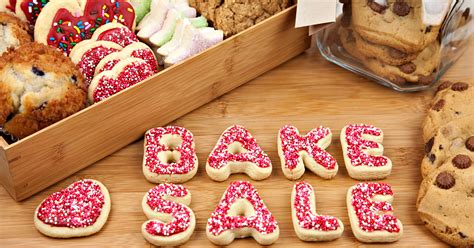 baked goods fundraiser ideas.